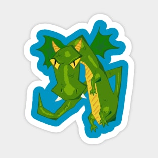 Angry Dragon Sticker